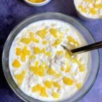 Creamy Pineapple with Milk and Yogurt Delight