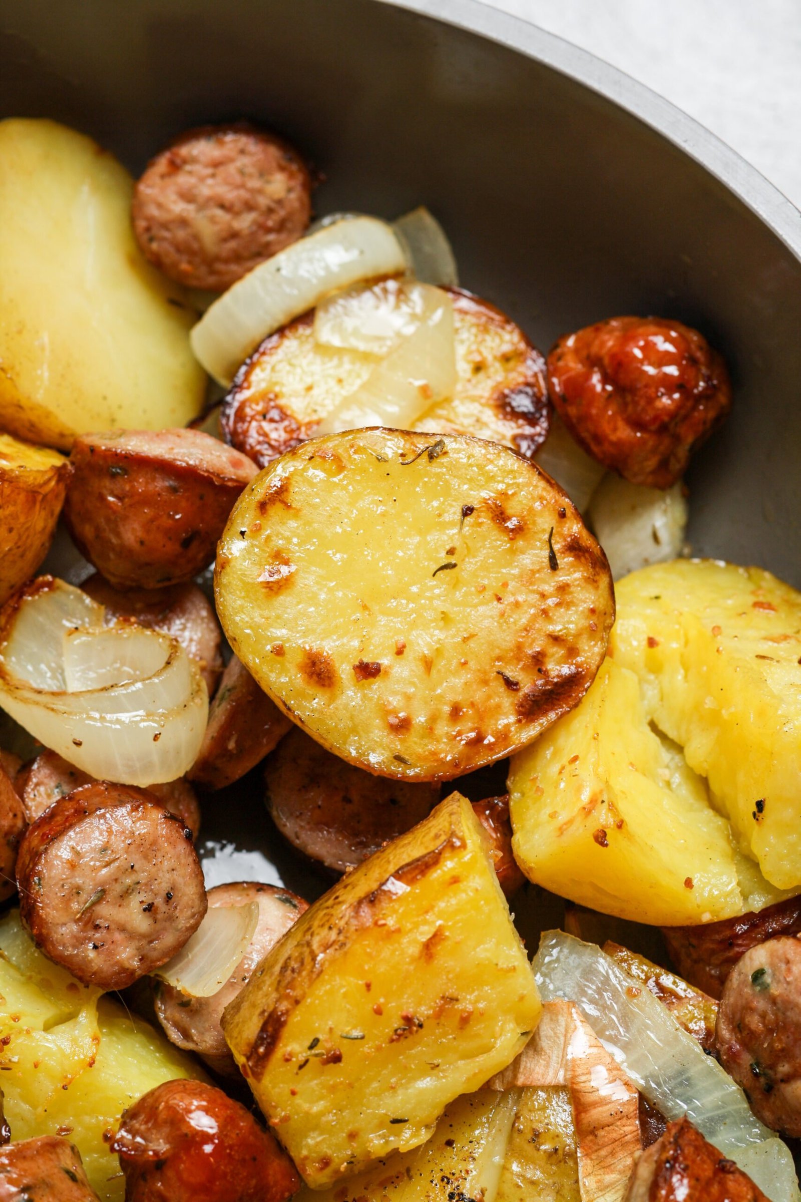 Delicious Sausage and Potatoes Recipe: 100 Days of Real Food